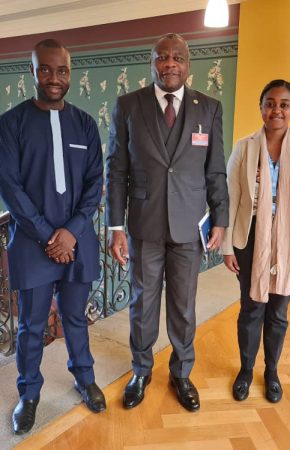 GENEVA: CHRC’S CHAIRPERSON IN A WORKING SESSION WITH THE NHRI FOCAL POINT