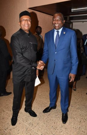 The Chairperson of the Cameroon Human Rights Commission (CHRC), paid a courtesy visit to NASERI Paul BEA, the Governor of the Centre Region