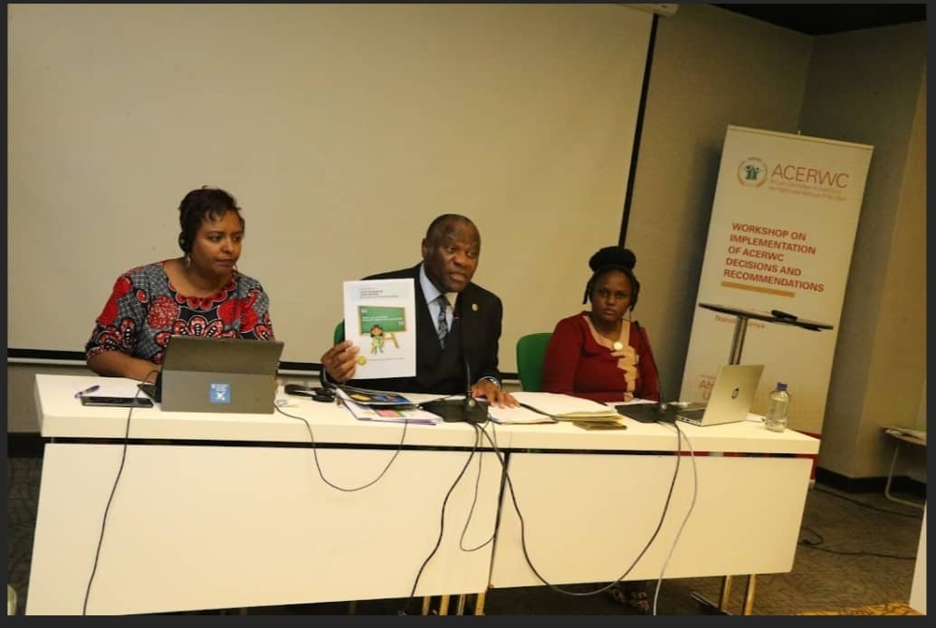 Chairperson of the CHRC participated in a workshop on implementing the decisions and recommendations of the African Committee of Experts on the Rights and Welfare of the Child (ACERWC )