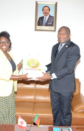 CHRC CHAIRPERSON DISCUSSES FUTURE AREAS OF COLLABORATION ON ISSUES OF HUMAN RIGHTS IN CAMEROON WITH THE CANADIAN HIGH COMMISSIONER