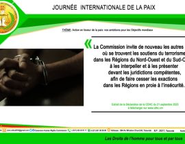 RAPPORT SUR L’ETAT DES DROITS DE L’HOMME AU CAMEROUN: LA CDHC ET LES ÉTATS-UNIS RENFORCENT LES MÉCANISMES DE PARTAGE D’INFORMATIONS
