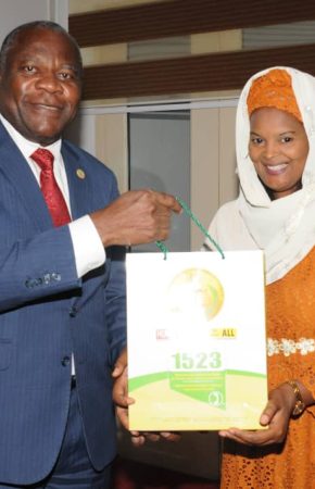 CHRC CHAIRPERSON PROMISES TO STRENGTHEN COOPERATION WITH CAIWOF