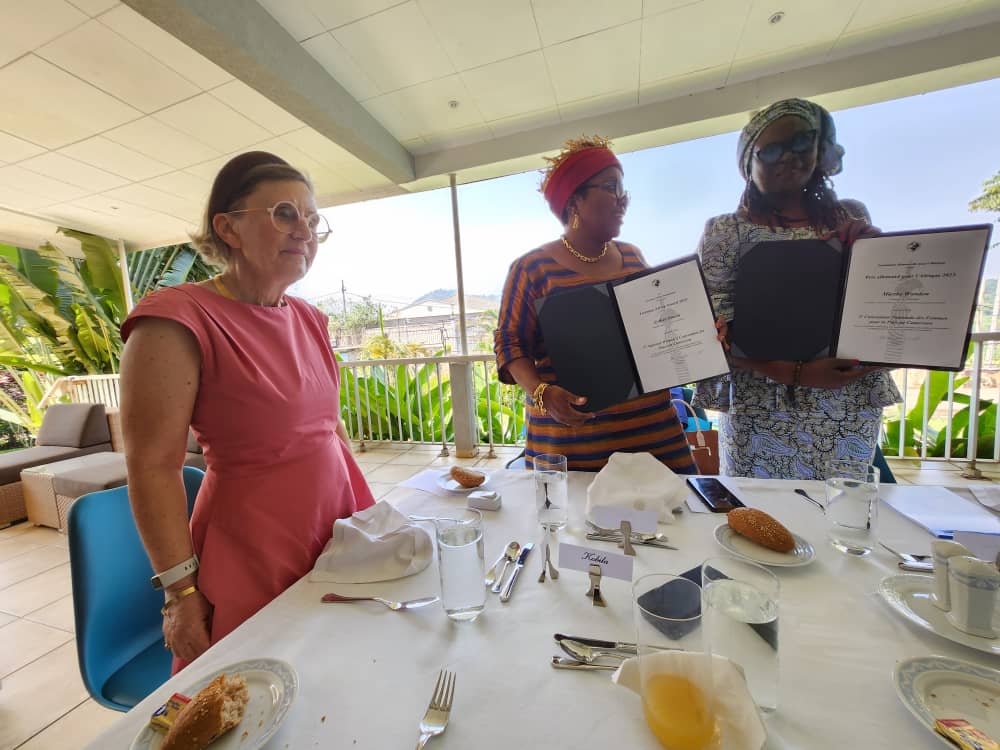 The Chairperson of the Cameroon Human Rights Commission (CHRC), Pr. James Mouangue Kobila, was invited by the German Embassy in Cameroon to join in a working lunch held at the residence of the German Mission