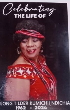 Funeral tributes : The memory of the former Commissioner of the NCHRF, NA NJONG TILDER KUMICHII NDICHIA, was honoured by the CHRC