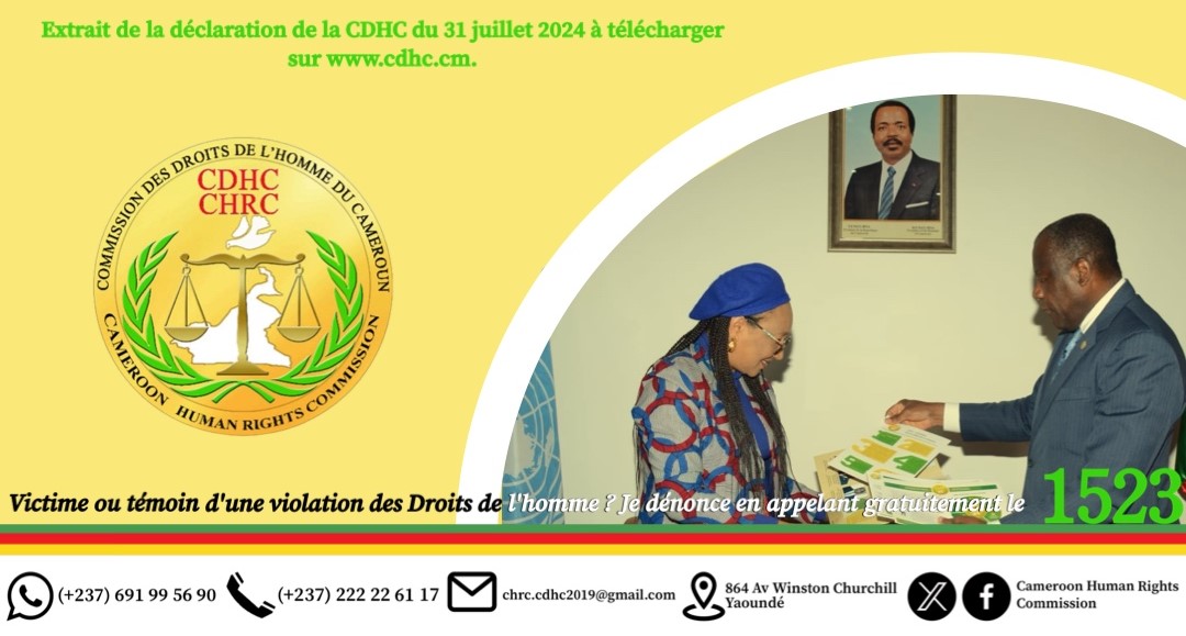 QUELQUES EXTRAITS DE LA DÉCLARATION DE LA CDHC À L’OCCASION DE LA 62E ÉDITION DE LA JOURNÉE DE LA FEMME AFRICAINE