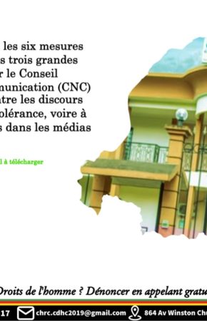 DÉCLARATION DE LA CDHC À L&rsquo;OCCASION DU 30 e ANNIVERSAIRE DE LA JOURNÉE INTERNATIONALE DE RÉFLEXION SUR LE GÉNOCIDE DES TUTSIS AU RWANDA EN 1994