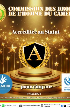 COMMUNIQUÉ RADIO-PRESSE : La CDHC accreditée au Statut A pour cinq ans