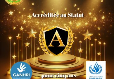 COMMUNIQUÉ RADIO-PRESSE : La CDHC accreditée au Statut A pour cinq ans