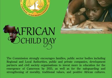 STATEMENT BY THE CHRC TO MARK THE 34TH DAY OF THE AFRICAN CHILD