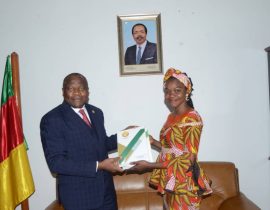 Audience à la CDHC : Le président de la Commission des Droits de l’homme du Cameroun (CDHC) évoque le respect des Droits des étudiants avec les nouveaux responsables de l’Association pour la défense des Droits des étudiants du Cameroun (ADDEC)