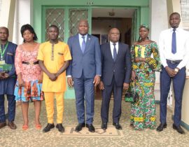 Protection des Droits de l’homme : Des membres d’une association de ressortissants tchadiens reçus par le président de la CDHC