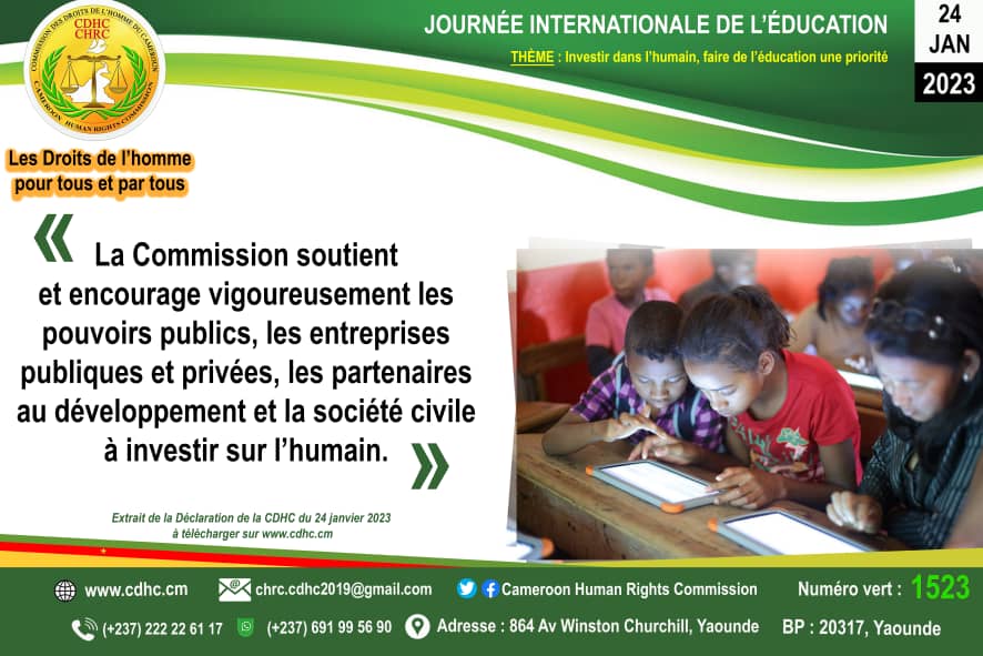 Journée Internationale de l&rsquo;Education