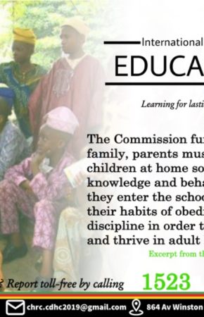 CELEBRATION OF THE 6TH INTERNATIONAL DAY OF EDUCATION