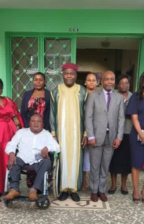 LE PROFESSEUR JAMES MOUANGUE KOBILA A REÇU EN AUDIENCE LES MEMBRES DU NOUVEAU BUREAU EXÉCUTIF DE LA PLATEFORME NATIONALE DES ORGANISATIONS DE PROMOTION DE L&rsquo;INCLUSION DES PERSONNES HANDICAPÉES DU CAMEROUN