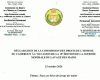 Déclaration de la CDHC à l’occasion de la 19e édition de la Journée mondiale du lavage des mains