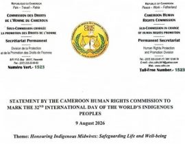 Statement by the CHRC to mark the 32nd international Day of the world’s indigenous peoples