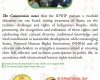 Awareness visuals of the statement by the CHRC to mark the 32nd International Day of the World’s indigenous peoples
