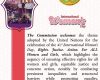 Awareness visuals of the Statement by the Cameroon Human Rights Commission to mark the 41st international Women’s Day
