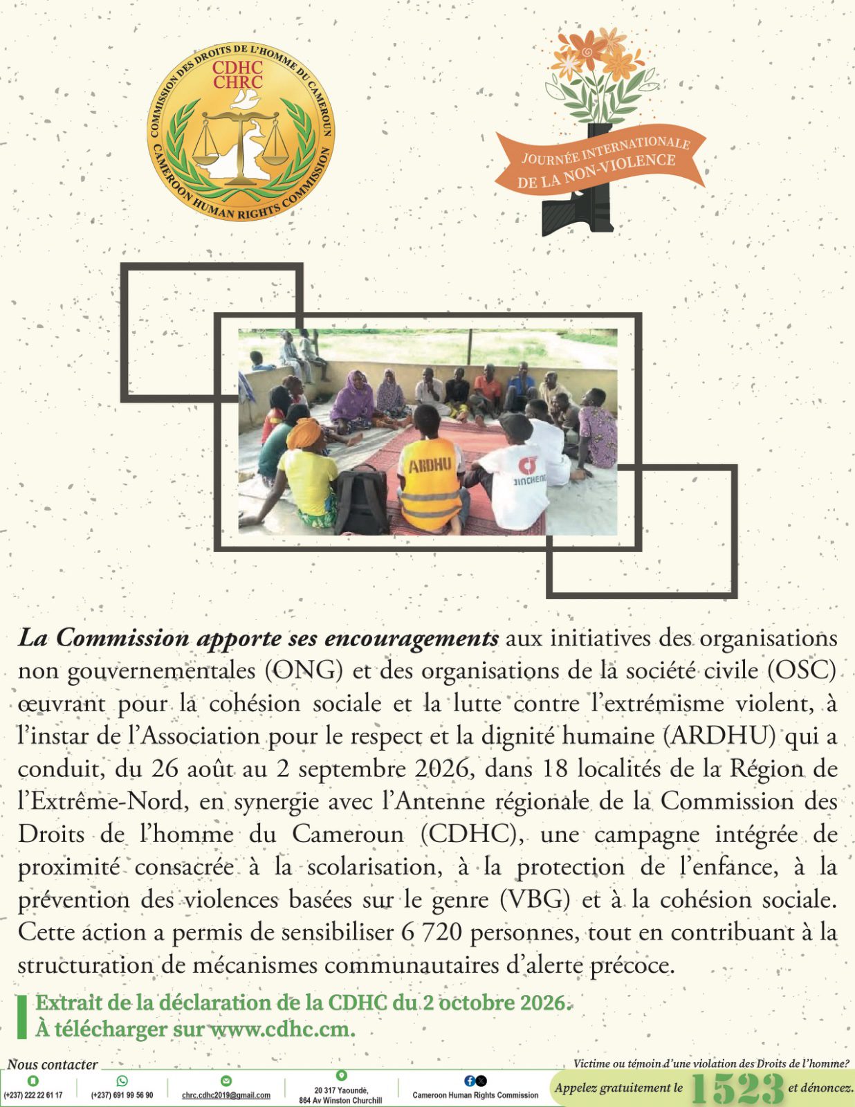 Journée des Personnes Âgées : la CDHC dénonce la corruption qui prive les aînés de soins et de pensions
